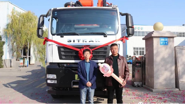 再下一“城”！科尼樂67米泵車刷新膠州市場新標桿！