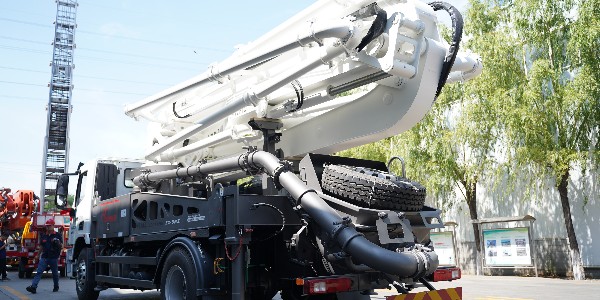 夏季溫度高，泵車輪胎要注意哪些？