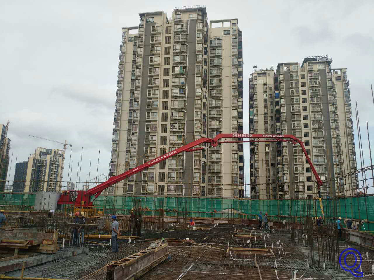 布料機，混凝土布料機